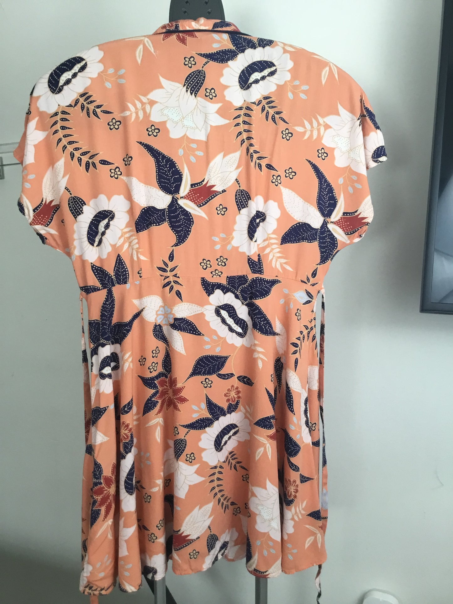 Babydoll button-up Mini Dress