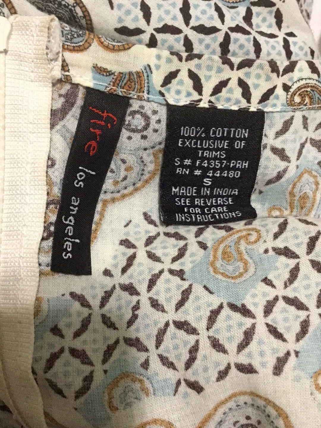 Fire Los Angeles dress