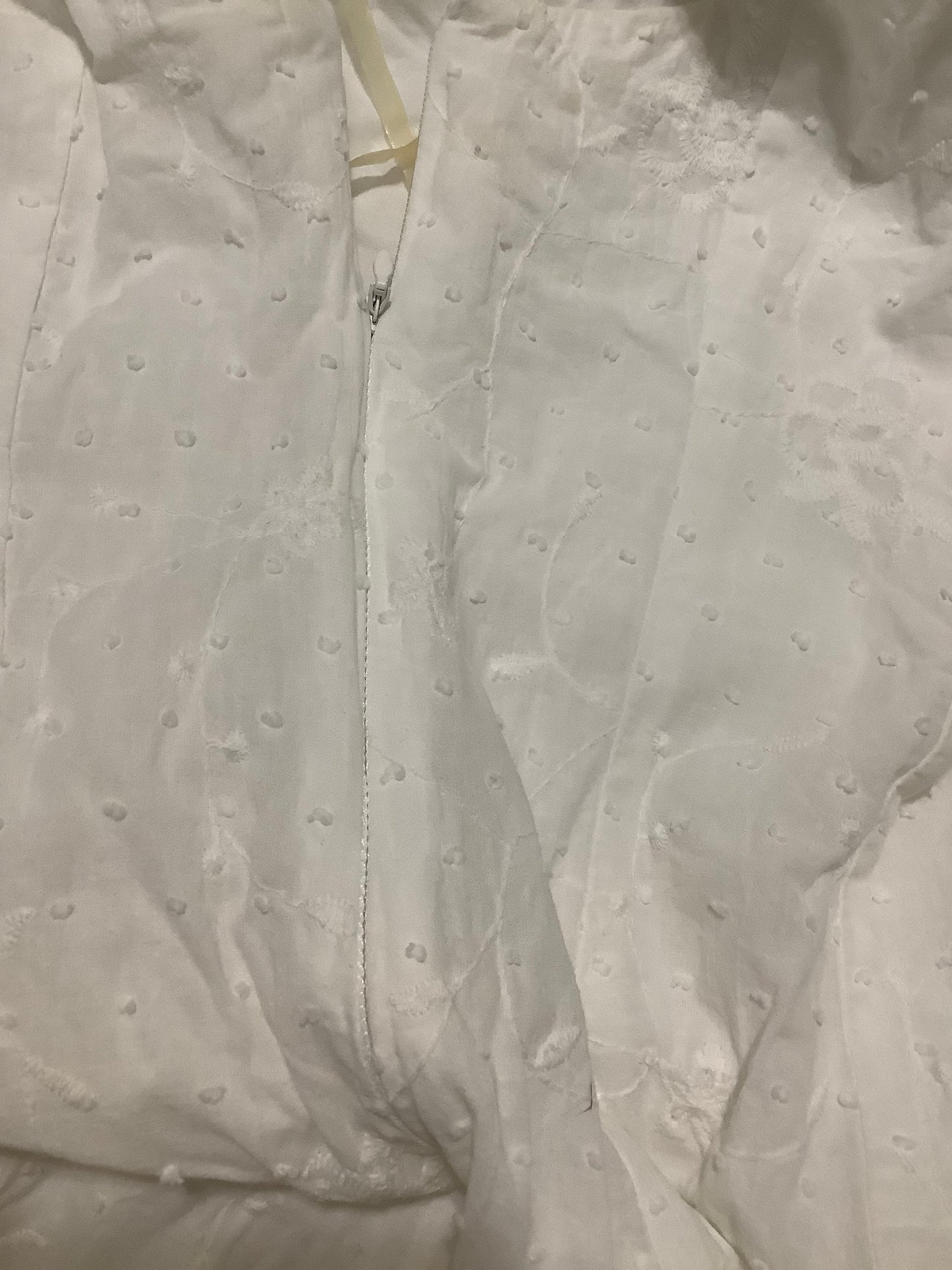 Chaps White Dress
