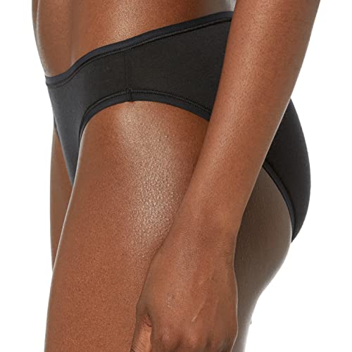 Amazon Essentials Women's Cotton Bikini Brief Underwear (Available in Plus Size), Pack of 10, Dots/Floral/Multicolor/Stripe, Large