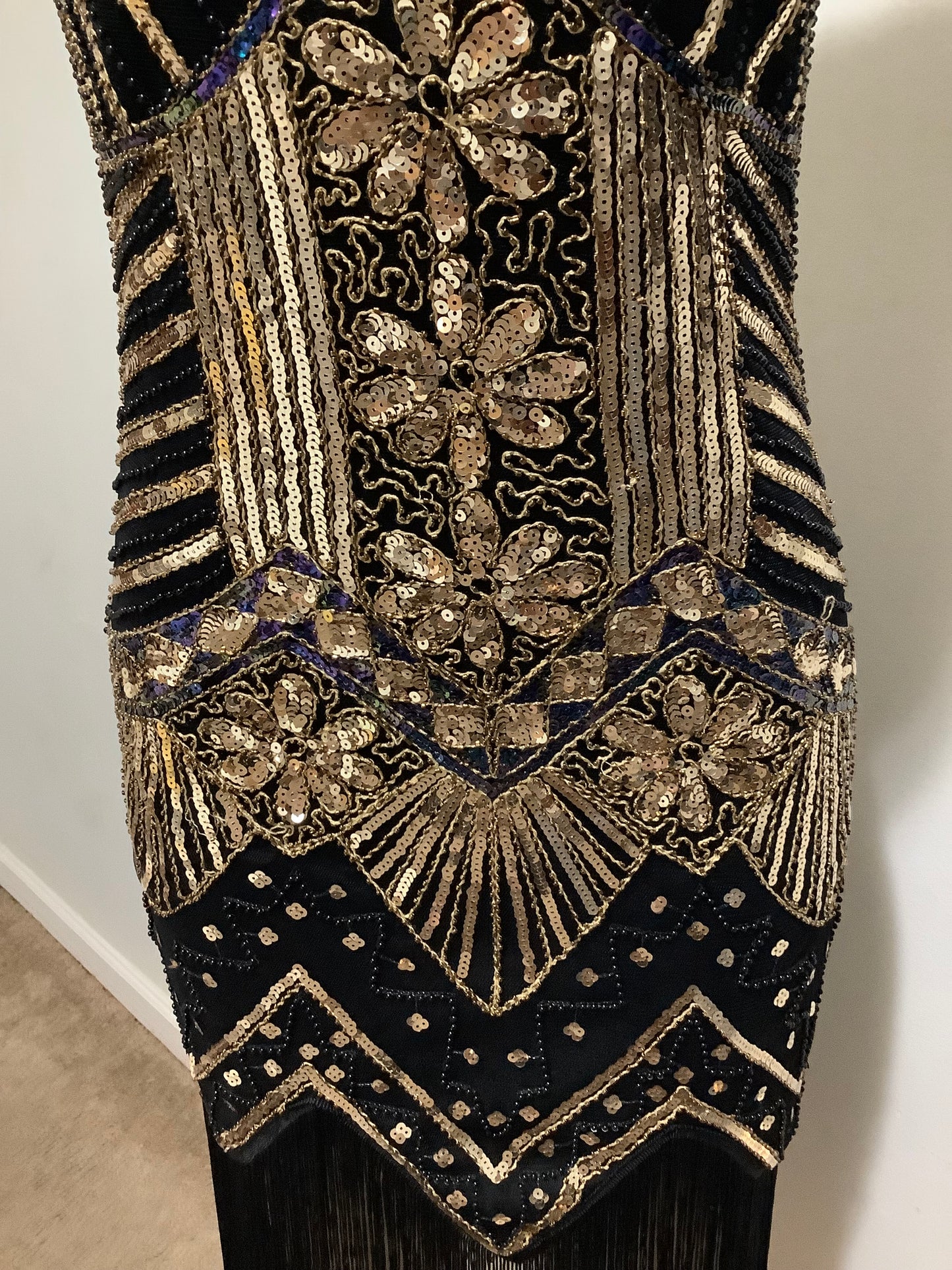 30S Flapper Dress 1920S