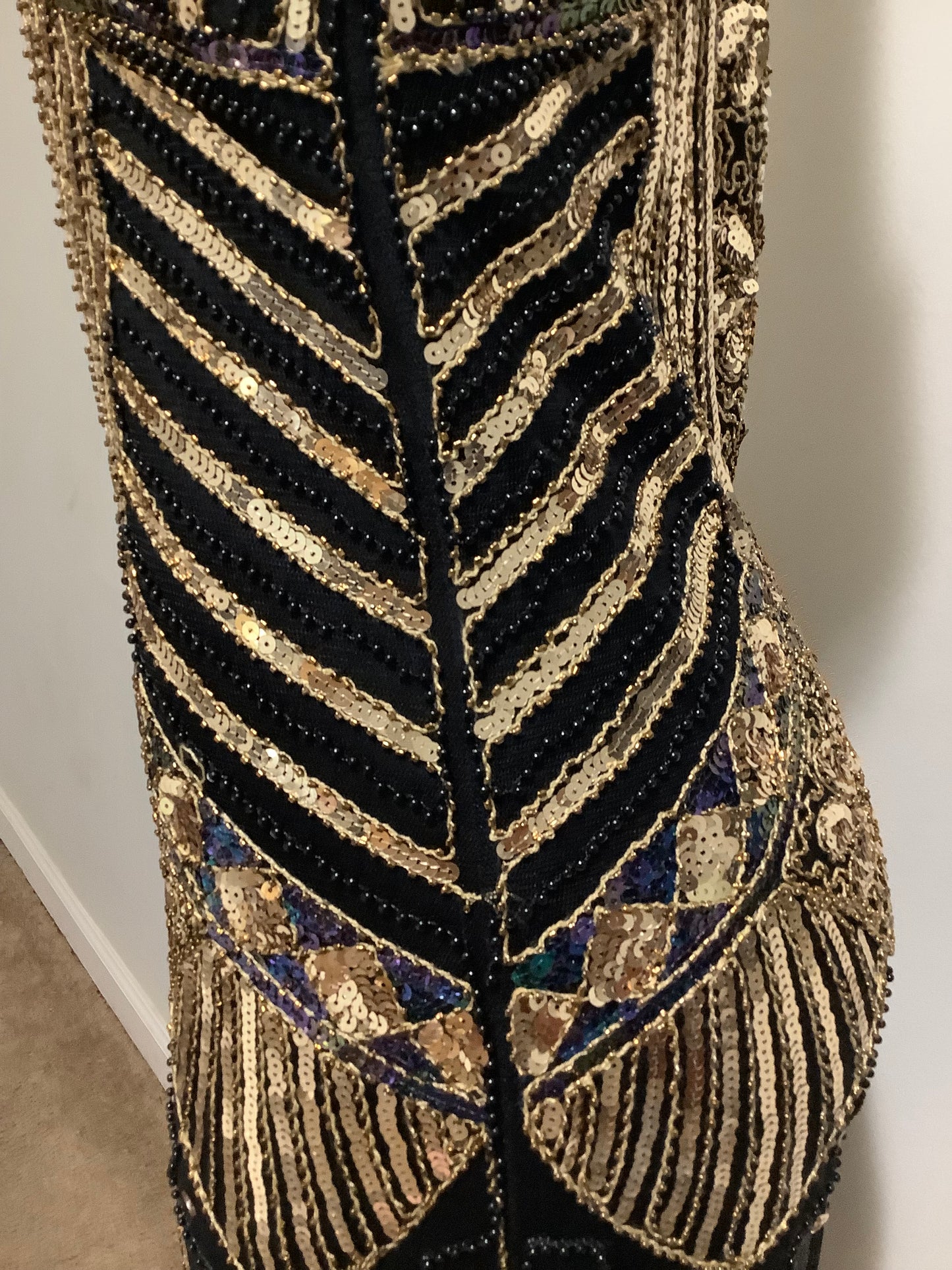 30S Flapper Dress 1920S