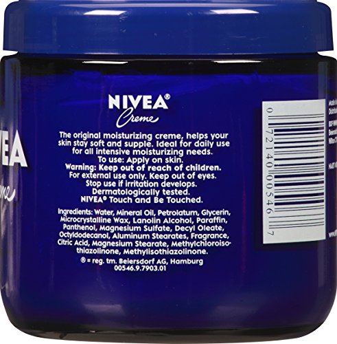Nivea Body Creme Glass Jar, 13.5 Ounce
