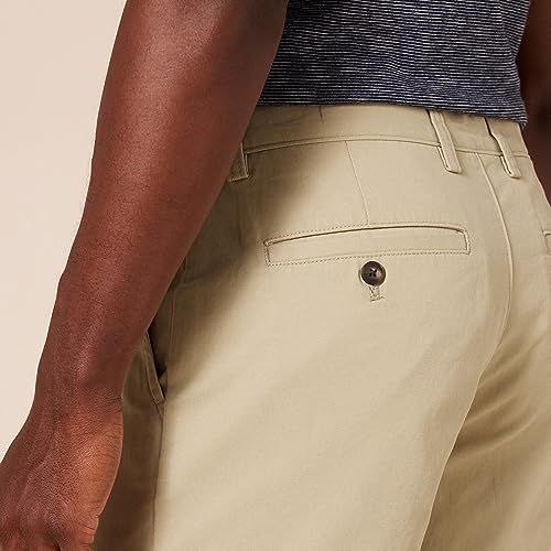 Amazon Essentials Men's Slim-Fit 9" Short, Khaki Brown, 34
