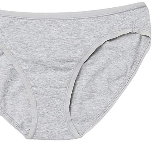Amazon Essentials Women's Cotton Bikini Brief Underwear (Available in Plus Size), Pack of 10, Dots/Floral/Multicolor/Stripe, Large