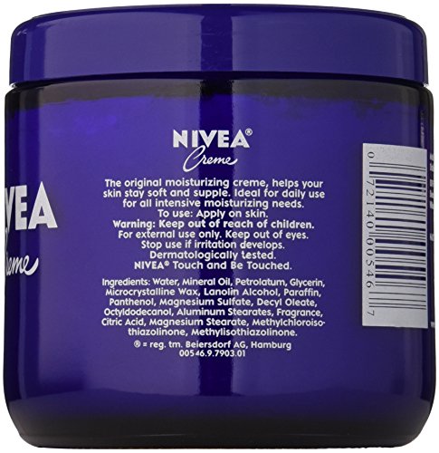 Nivea Body Creme Glass Jar, 13.5 Ounce