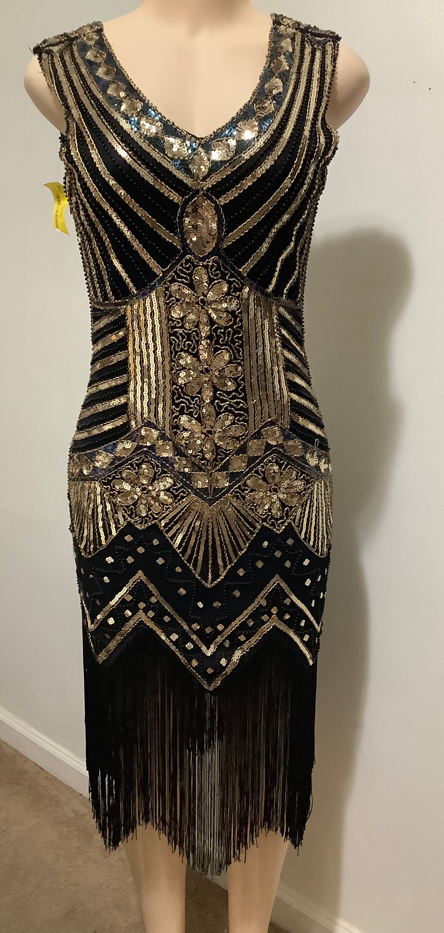 30S Flapper Dress 1920S