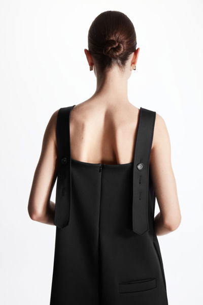 COS :Pleated Wide-Leg Jumpsuit