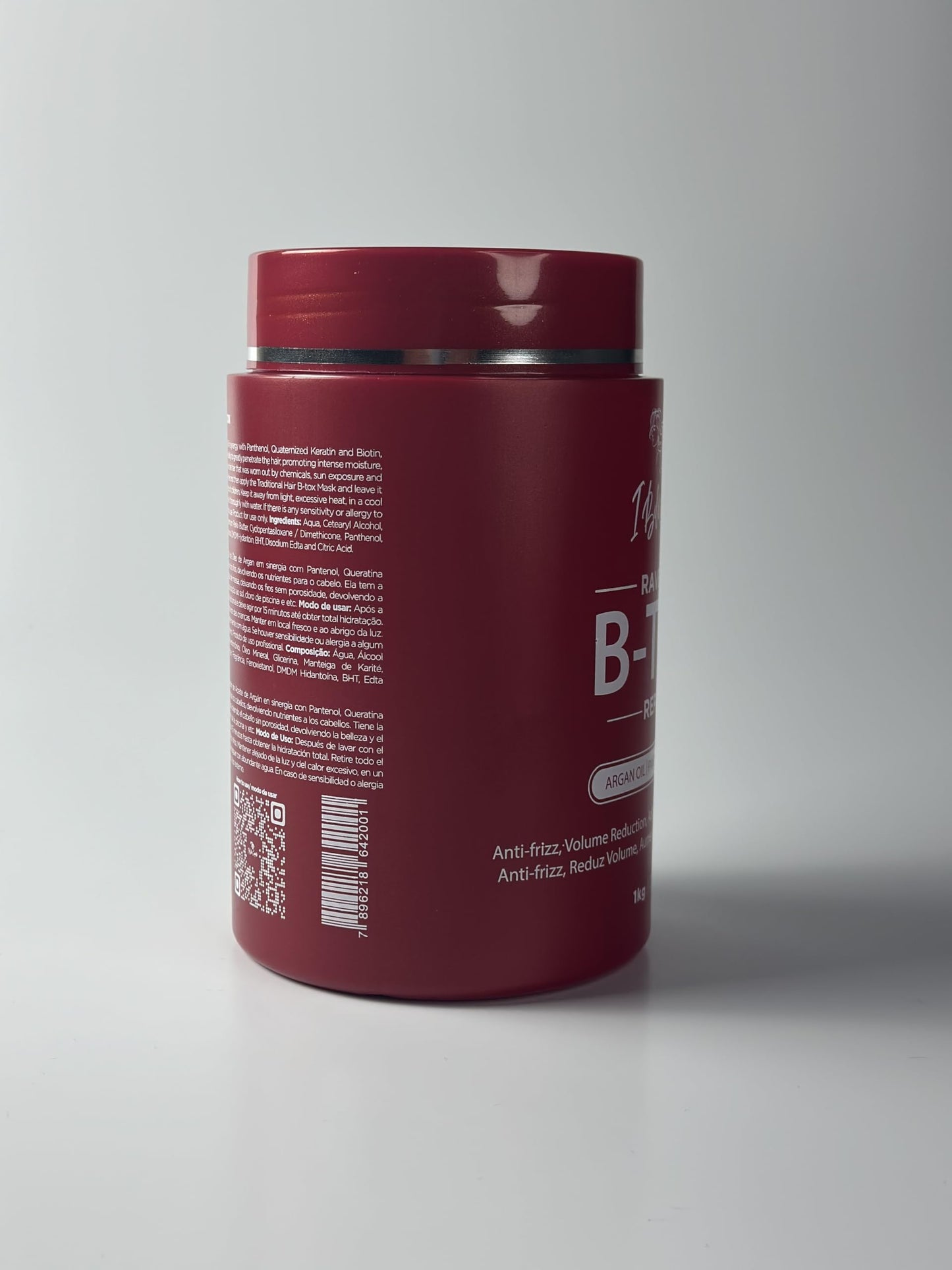 I Belli Capelli Ravenna Repair Hair B-tox -Cirugia Capilar para el Cabello, Formaldehyde-Free- B-tox Capilar Para El Cabello, Long Lasting Anti-Frizz, Smoothing, B-tox Hair Treatment 35.2 oz(1kg)