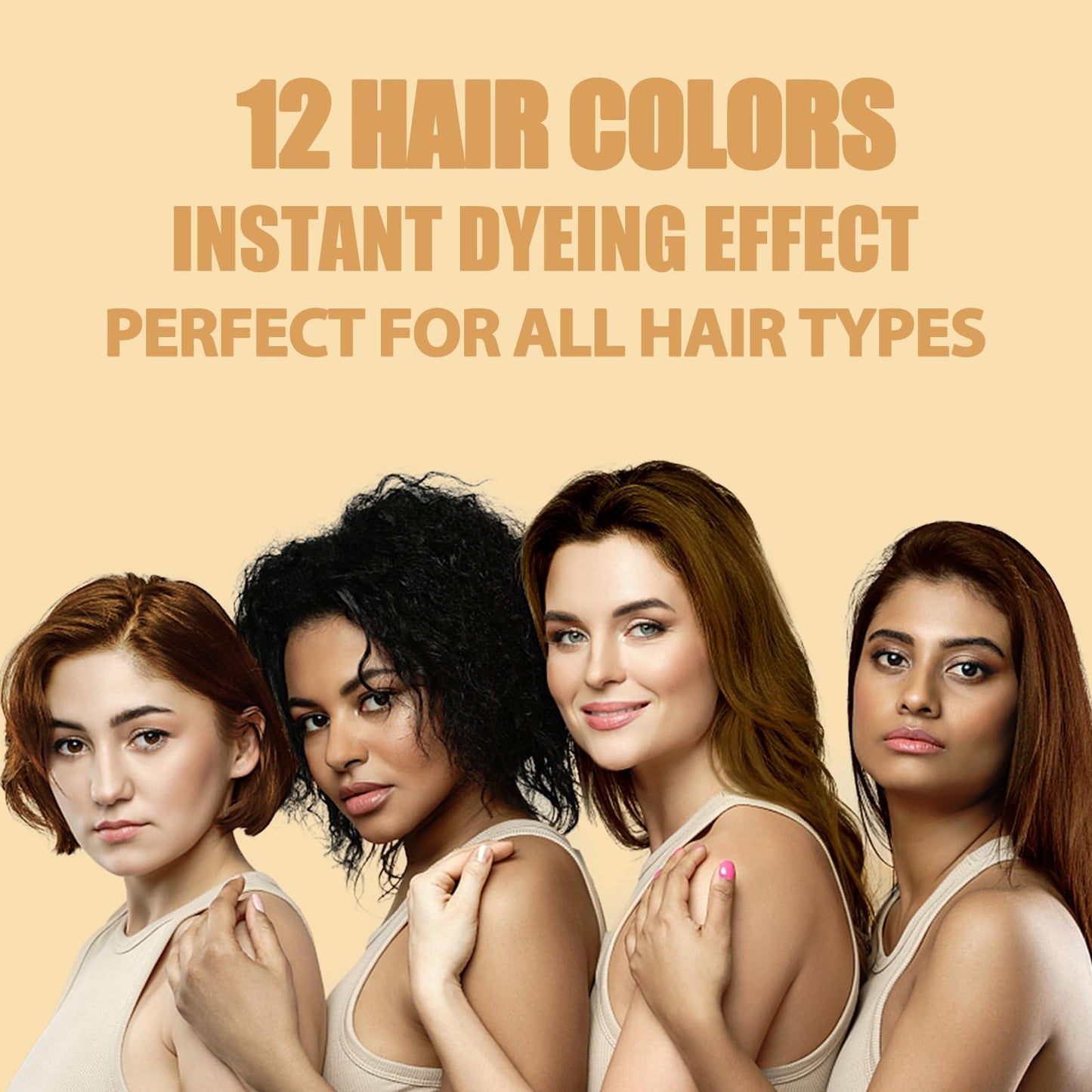 Onilyua Instant 500ml Purple Hair Color Shampoo for Men & Women | Plant Formula, 3 in 1 Hair Dye Shampoo, Natural Hair Coloring Shampoo in Minutes, Permanent Hair Dye 17.7 Fl Oz (Purple)