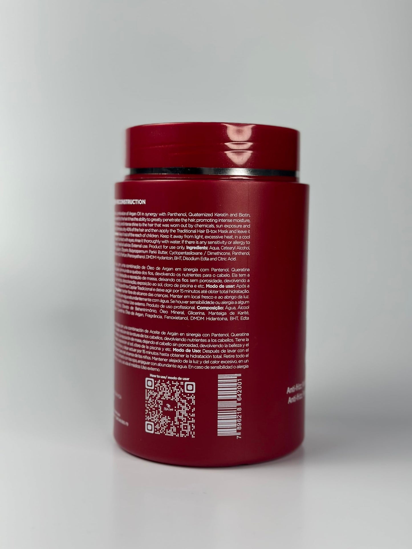 I Belli Capelli Ravenna Repair Hair B-tox -Cirugia Capilar para el Cabello, Formaldehyde-Free- B-tox Capilar Para El Cabello, Long Lasting Anti-Frizz, Smoothing, B-tox Hair Treatment 35.2 oz(1kg)