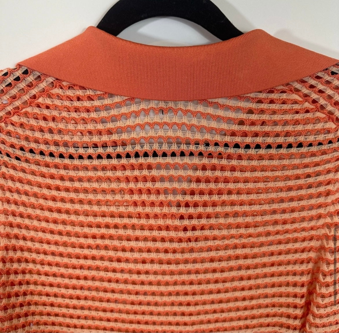 COS
Open-Knit Polo Shirt