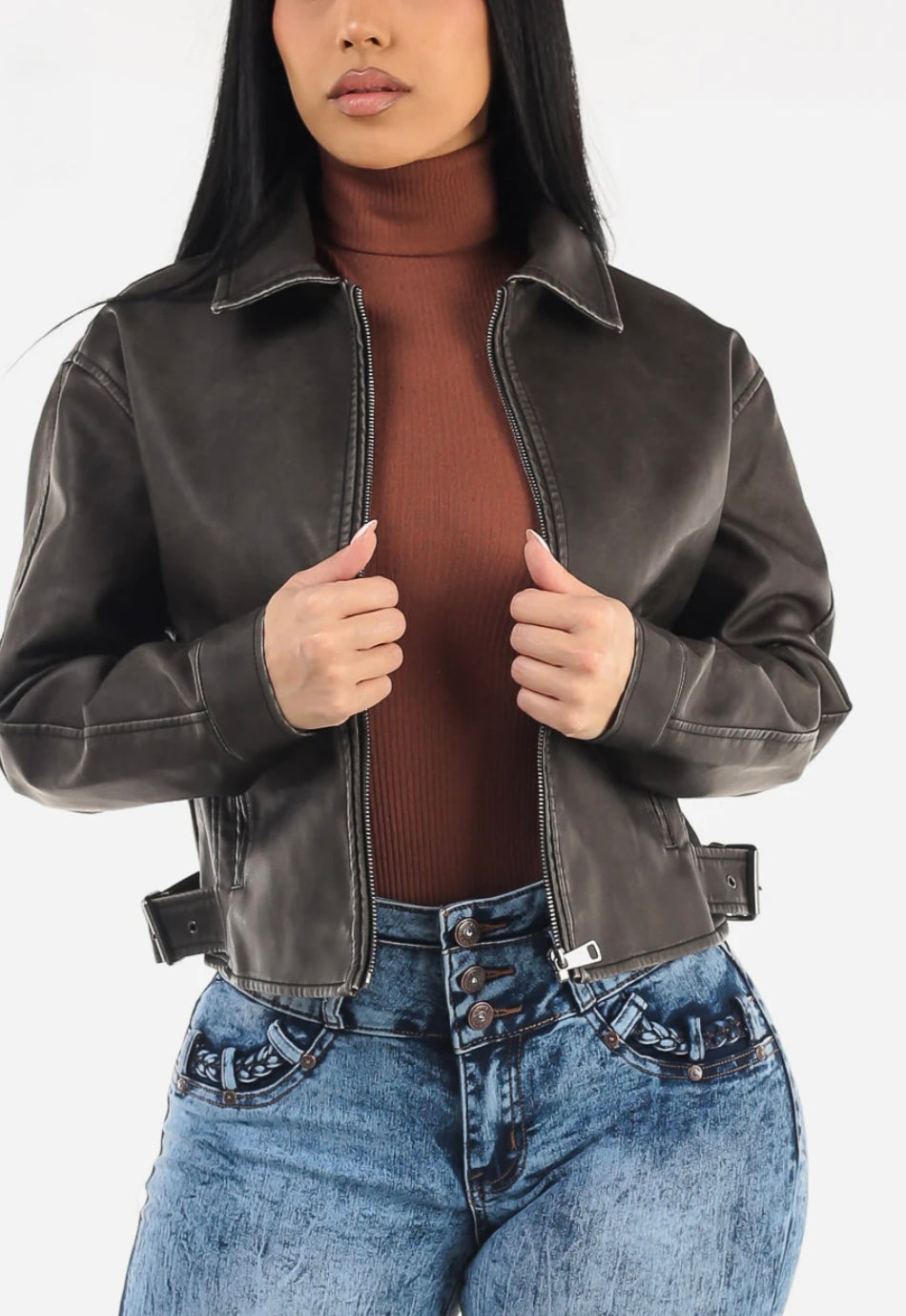 Faux jackets