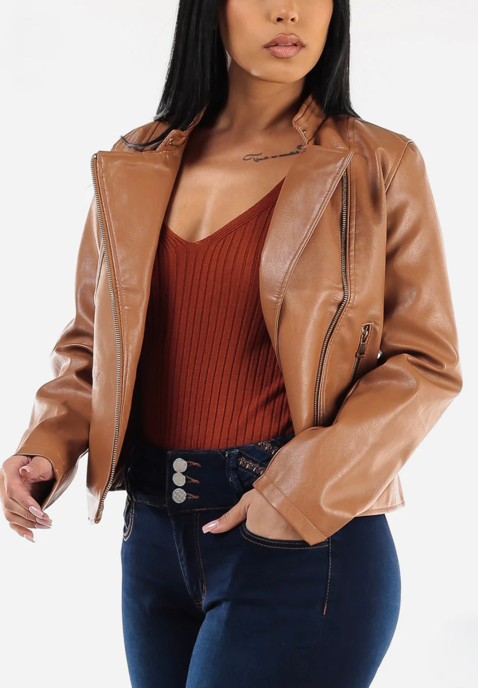 Faux jackets
