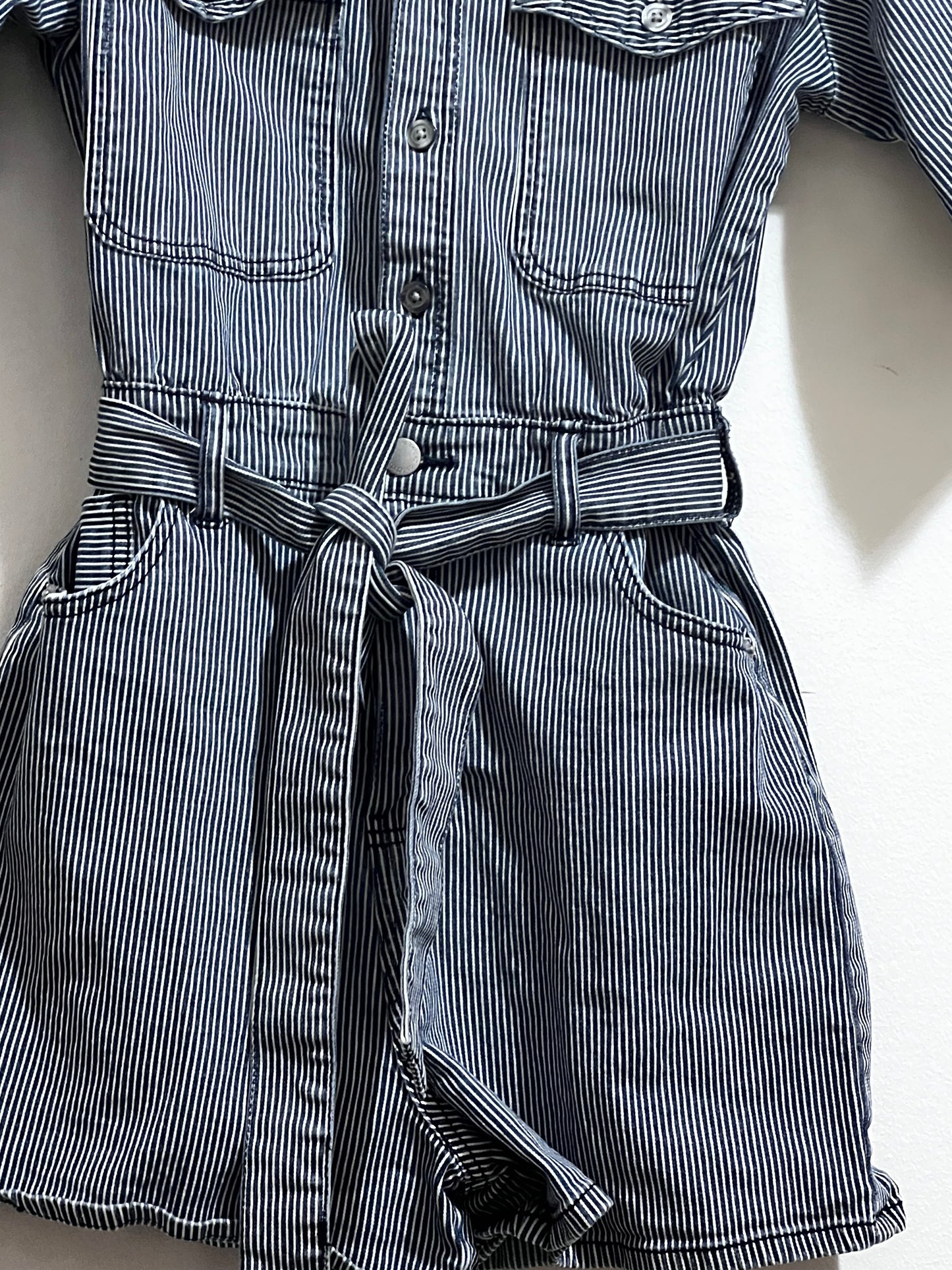 Summer Denim Romper