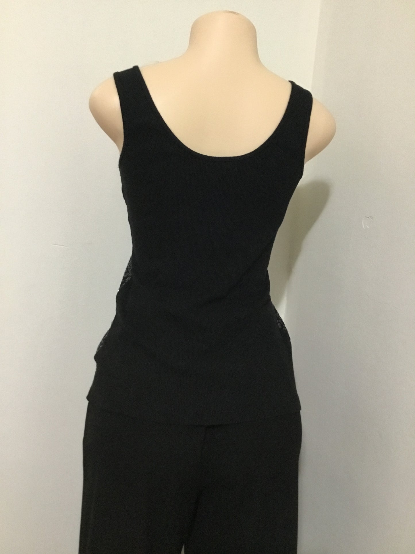 Express Black Sequin Tank