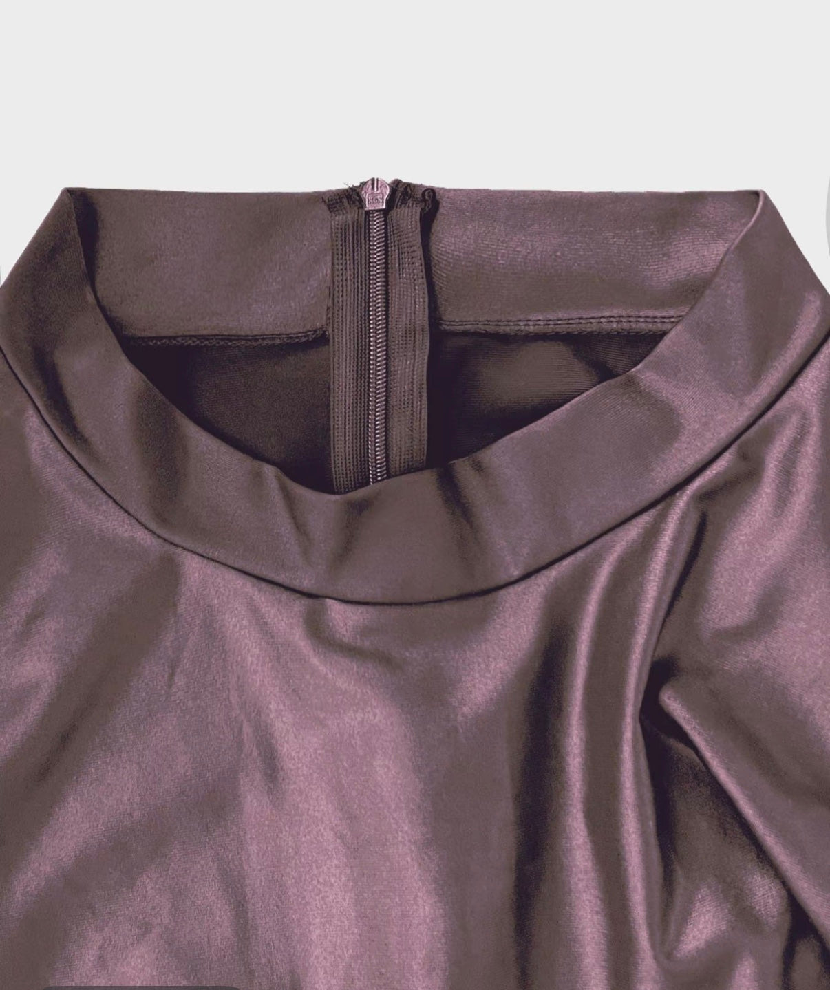 Women's Solid Ruched Belted High Low Split Dress,