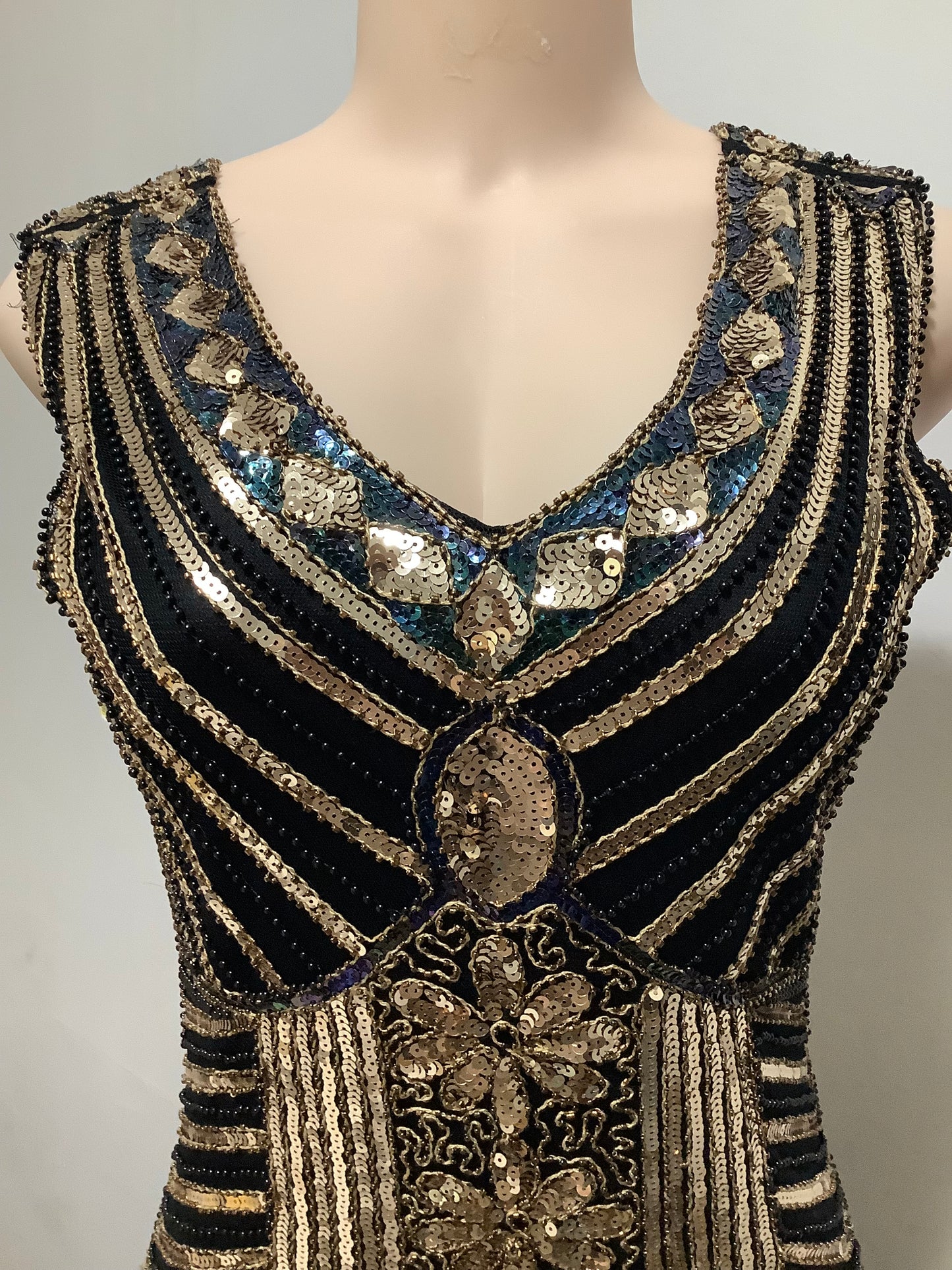 30S Flapper Dress 1920S