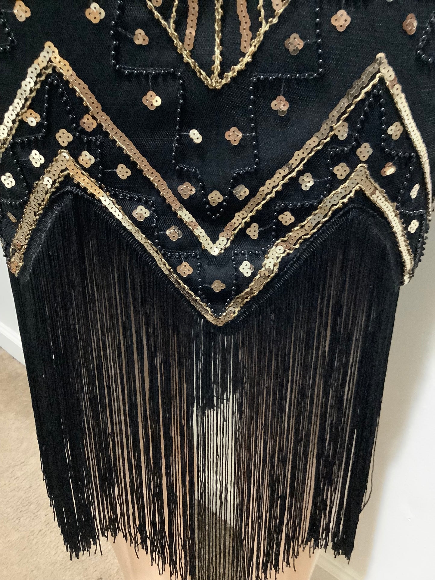 30S Flapper Dress 1920S