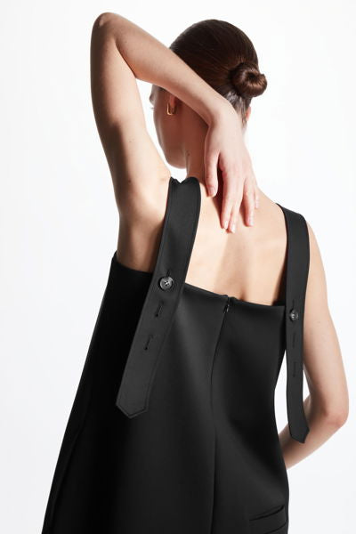 COS :Pleated Wide-Leg Jumpsuit