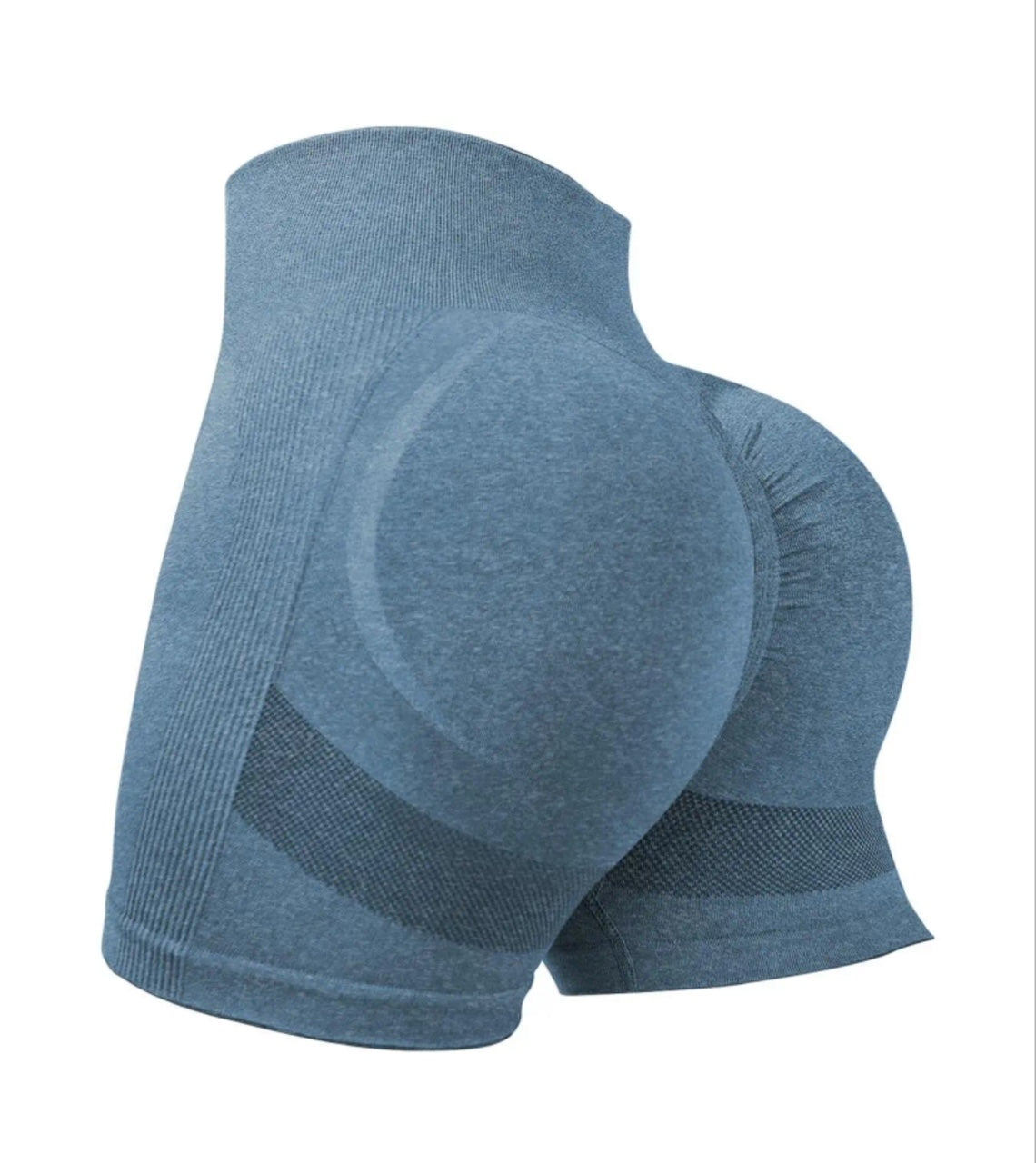 Women's Shorts Solid Color High Waist Sports