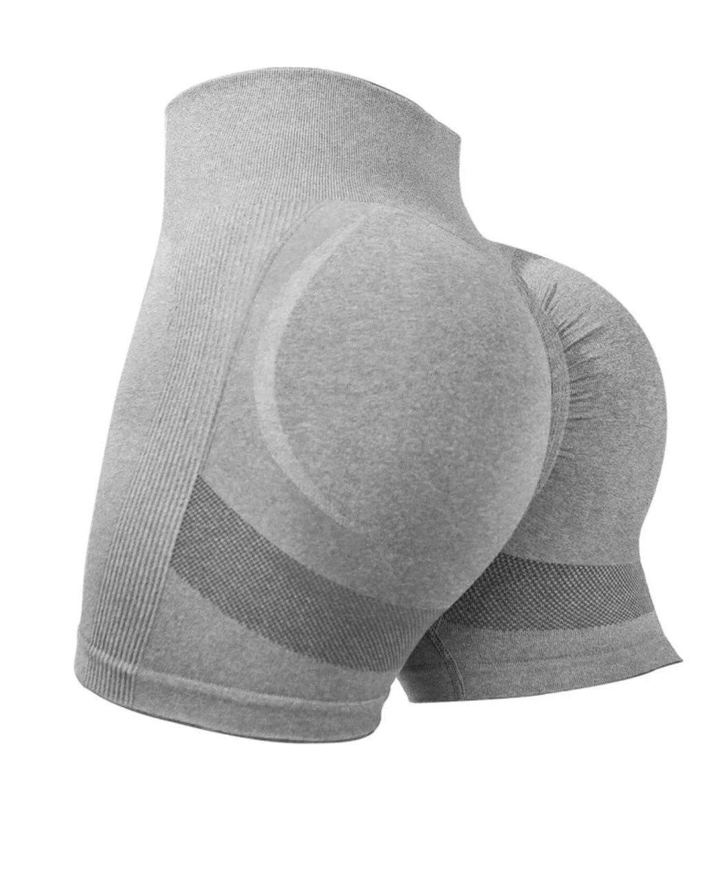 Women's Shorts Solid Color High Waist Sports