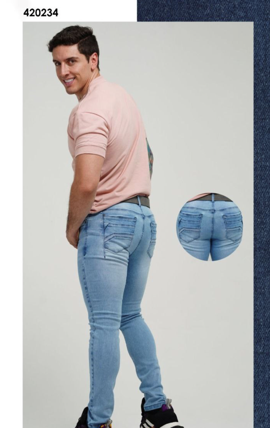Skinny Jean Para Hombre