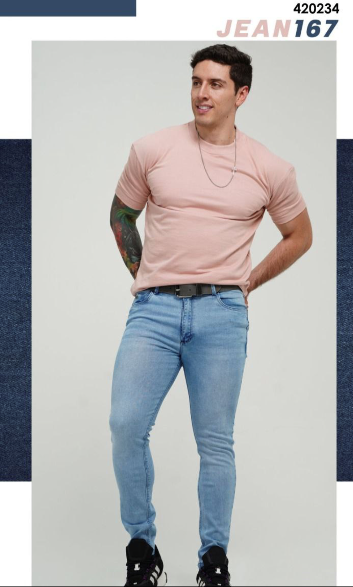 Skinny Jean Para Hombre