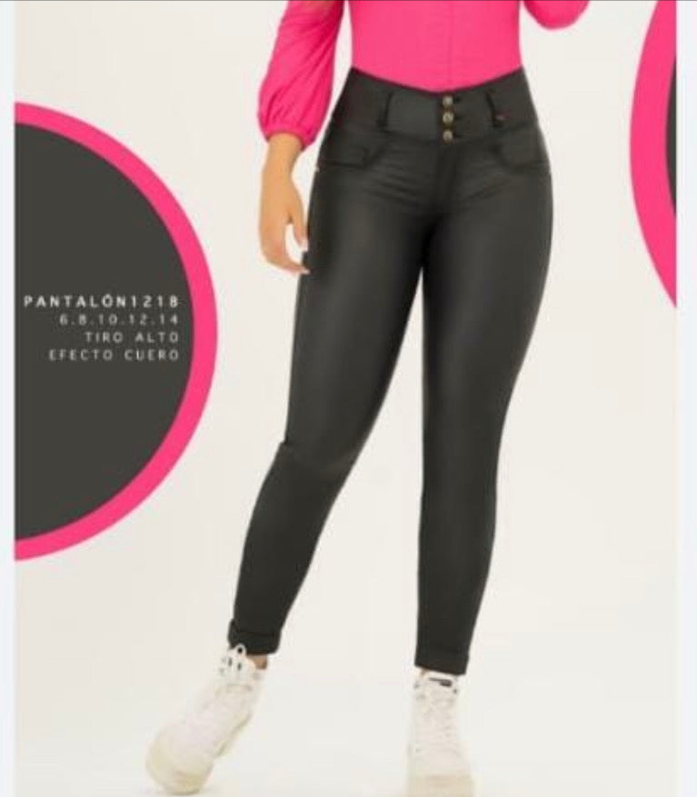 Pantalon imitacion cuero