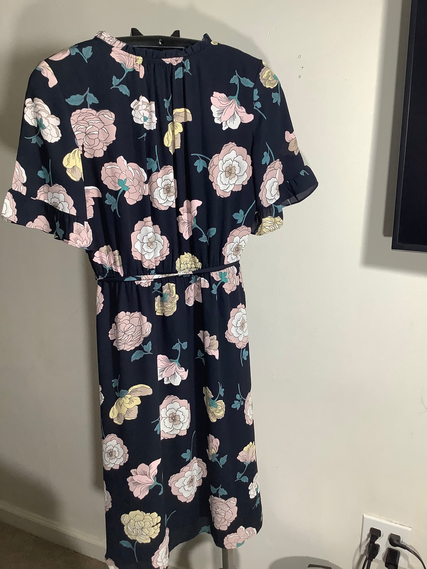 LOFT Midi Floral Dress