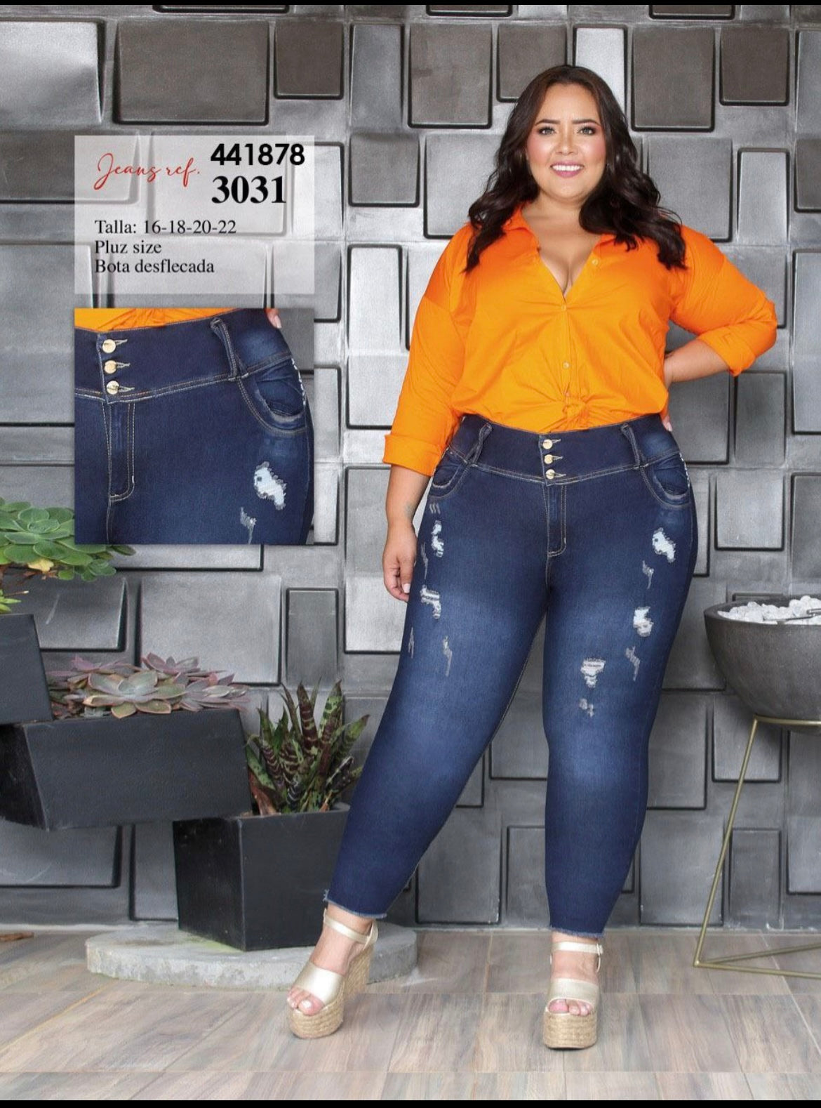 Jeans plus cheap size barato